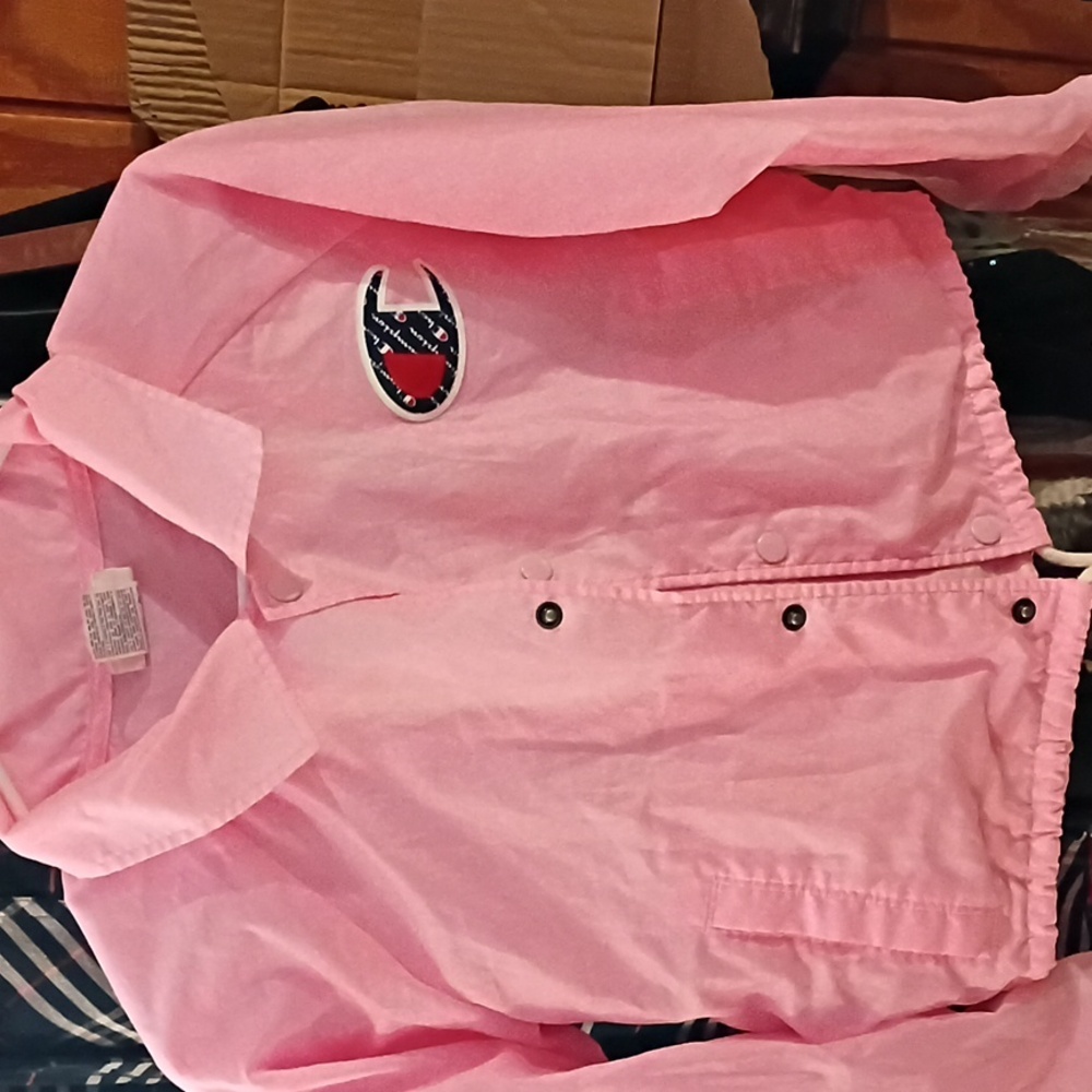 Pink Champion Windbreaker